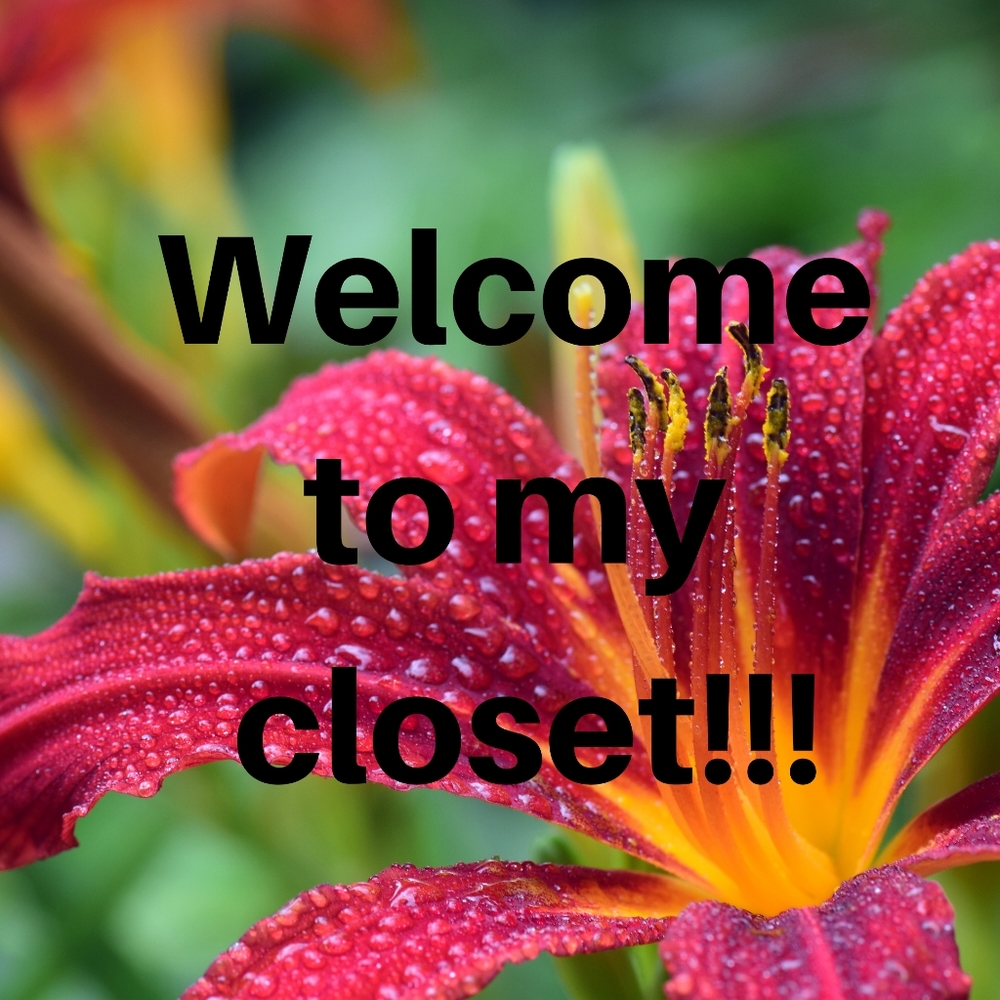 Welcome to my closet!!